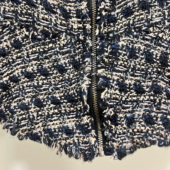Rebecca Taylor Multi Tweed Peplum Zip Jacket - Picture 10 of 12